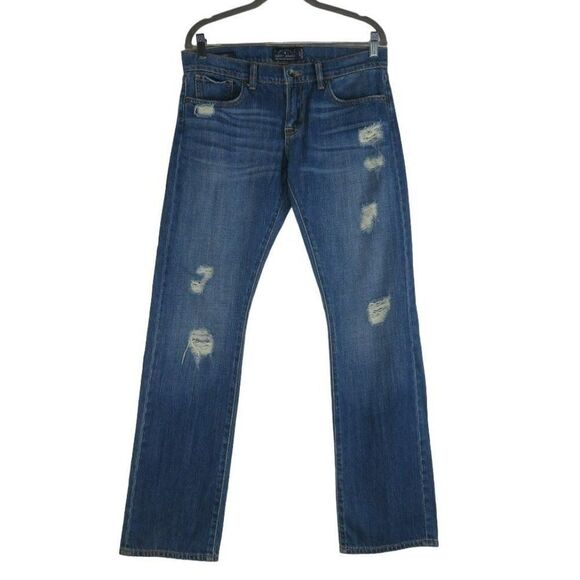 Lucky Brand Sienna Tomboy Jeans Women's Size 4 Medium Wash Blue Denim 27X32 - Picture 1 of 13